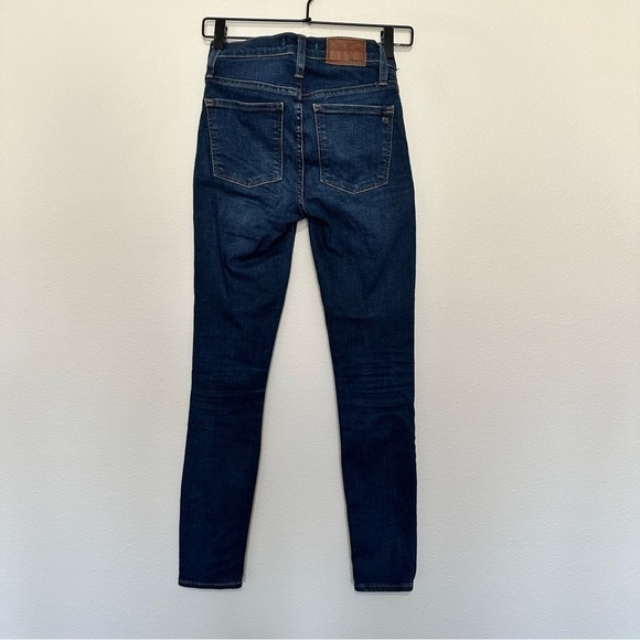 Madewell 9" Mid-Rise Skinny Jeans in Hayes Wash: Button-Front Edition size 23 - Picture 5 of 5